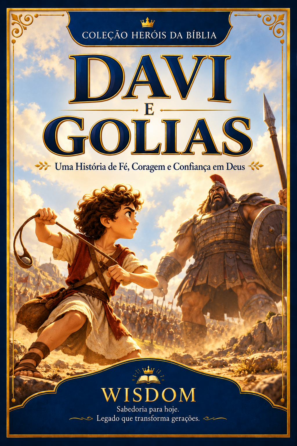 Capa do livro Davi e Golias